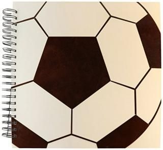 12x12 memory book - PS Creations - Big Soccer Ball - sports art - Drawing Book