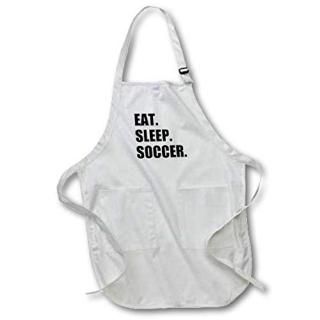 3dRose Eat Sleep Soccer. team sport playing enthusiast play player black text Me