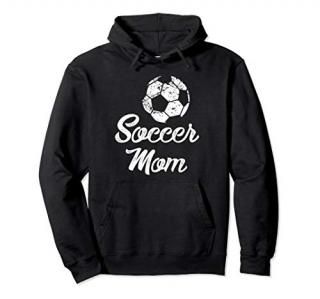 Soccer Mom Hoodie Cute Funny Player Fan Gift