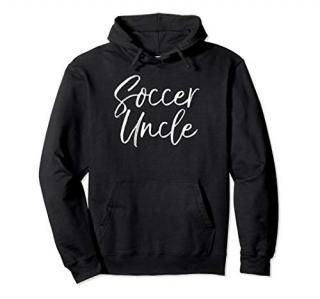 Cute Soccer Uncle & Aunt Matching Family Gifts Soccer Uncle Pullover Hoodie