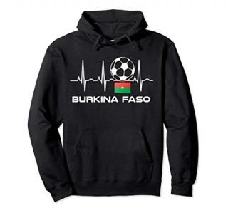 Burkina Faso Soccer Hoodie - Best Football Sweatshirt