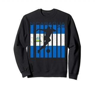 Camiseta Seleccion Futbol Nicaragua 2018 Soccer Sweatshirt