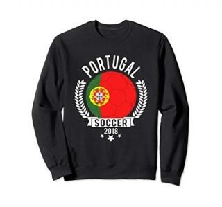 Portugal 2018 Soccer Team Fan Jersey Sweatshirt