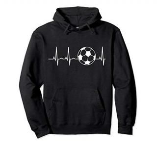 Soccer Hoodie for Teens Men & Women - Soccer Lover Gift Pullover Hoodie