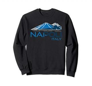 Napoli Italy Sweatshirt - Mt Vesuvius Clothes