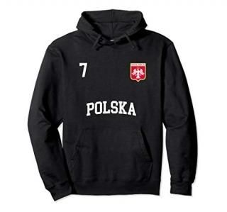 Poland Hoodie 7 Polish Flag Soccer Team Football Shirt