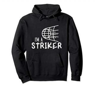 Soccer Striker Pullover Hoodie