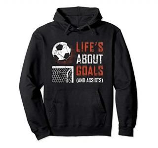 Funny Soccer Lover Girl Boy Teen Soccer Player Fans Coaches Pullover Hoodie