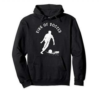 Soccer Quote Outfit for a Soccer Game Lover Pullover Hoodie