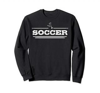 Distressed Look Soccer Gift For Soccer Players Sweatshirt
