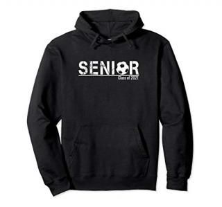 Senior 2021 Graduate - Class of 2021 Soccer Lover Pullover Hoodie