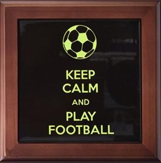 FT _ 171941?EvaDane??򤤰??Keep Calm and Play Football֥åȥ饤॰꡼??ե졼դ 