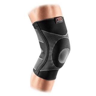 McDavid Elastic Compression Knee Sleeve with Gel Pad. 4-Way Elastic Brace with S
