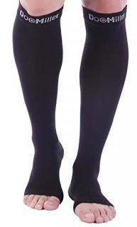 Doc Miller Premium Calf Compression Sleeve 1 Pair 20-30mmHg Strong Calf Support 