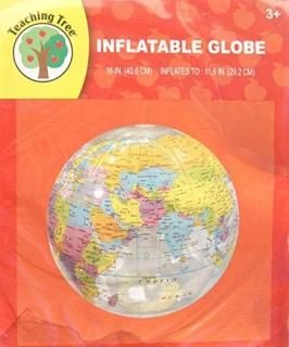 ƥ󥰥ĥ꡼Teaching Tree Transparent Inflatable Globe 11.5 inches 5876412 