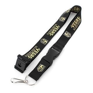 NHL Vegas Golden Knights Sports Team Lanyard Keychain Badge Holder