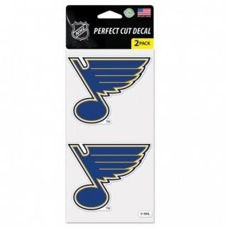 St. Louis Blues - NHL Perfect Cut Decal Set of 2