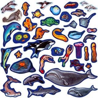 Sea Life - Figures Only - Pre-Cut Flannelboard Figures