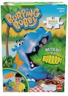 Burping Bobby - The Feed The Hippo But Watch Out for His Burp! Game - Includes A