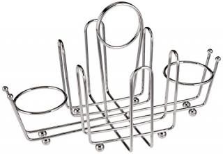 Winco WH-1 Salt/Pepper and Sugar Packet Holder Chrome Plated by Winco 