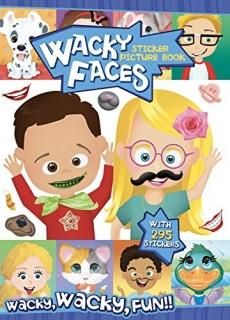 Wacky̲ƥåBook  with 150ƥåfor WackyWacky Fun  Illustrated by Linda Wallac