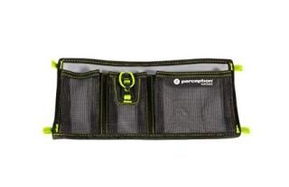 Perception Kayak Splash Three Pocket Organizer - for Kayaks Grey One Size