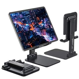 Anozer Foldable & Adjustable Tablet Stand 2020 Updated Extendable Compact Deskto