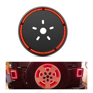 Nilight Spare Tire Brake Light Wheel Light 3rd Third Brake Light for Wrangler 20