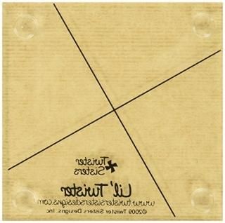 Lil Twister Pinwheel Quilt Template 5 Squares by Country Schoolhouse