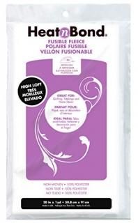 Heat'n Bond No-Sew Fusible Fleece-White 20X36 