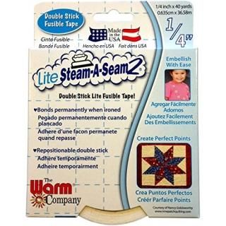 Lite Steam-A-Seam 2 Double Stick Fusible Web-.25X40yd 