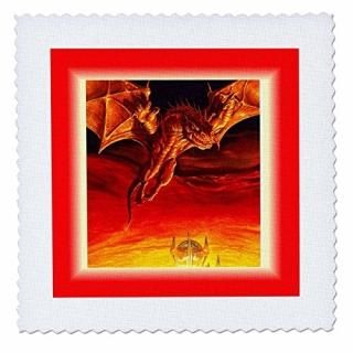 3dRose qs_62080_8 ֤ɥ饴Υ20 x 20