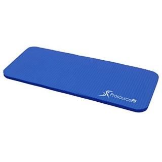 Blue - ProSource Extra Thick Yoga Knee Pad and Elbow Cushion 15mm 5/8 Fits Stand