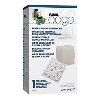 Fluval EDGE Foam & Biomax Filter Media Renewal Kit