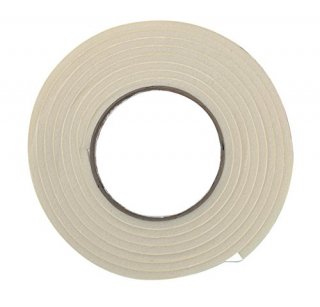 Frost King R338WH 3/8 x 3/16/10' Rubber Foam Tape White by Frost King