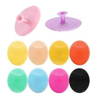 10PCS Silicone Facial Cleansing BrushSuper Soft Face Scrub Clean Brush Acne Blac