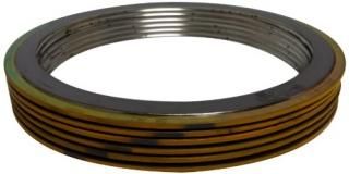Sterling Seal & Supply SSS 90001304GR150X6 Yellow Band with Gray Stripe Spiral W