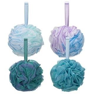 DadyMart Bath Shower Loofah Sponge 60g Bath Mesh Pouf Shower Ball Body Scrubber 