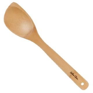 Helen Chen's Asian Kitchen 12-inch Bamboo Corner Spoon by HIC Harold Import Co.