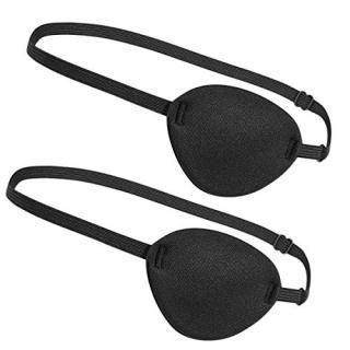 Tvoip 2Pcs Single Eye Mask 3D Stereo Comfort Sponge Shading Cover Training Pirat