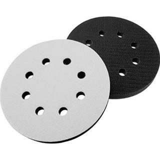 M-jump 2 pcs 5-Inch 8 Holes Hook and Loop Soft Sponge Cushion Interface Buffer P
