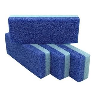 Foot Pumice Stone for Feet Hard Skin Callus Remover and Scrubber Pack of 4 Blue