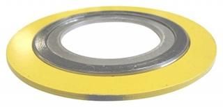 Sur-Seal Inc. Teadit 9000IR1500304GR600 Spiral Wound Gasket with 304SS Inner Rin