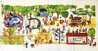 The Very Hungry Caterpillar Fabric Panel - Designed by Eric Carle Great for Quil
