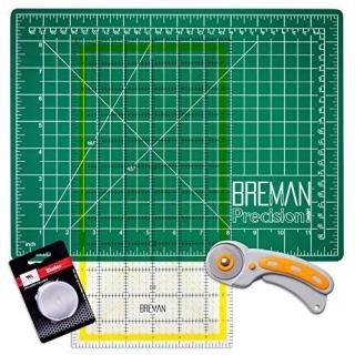 WA Portman Rotary Cutter Set - Rotary Fabric Cutter with 5 Extra Cutter Blades -
