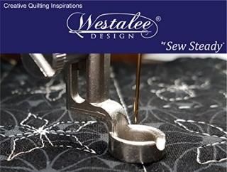 High Shank Special Ruler Foot with 4.5mm Arc Template for 12-inch Circle