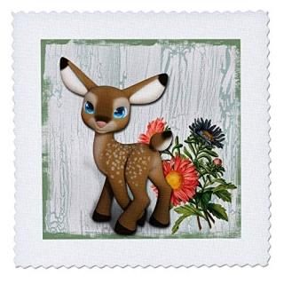 3dRose Garden Flag White