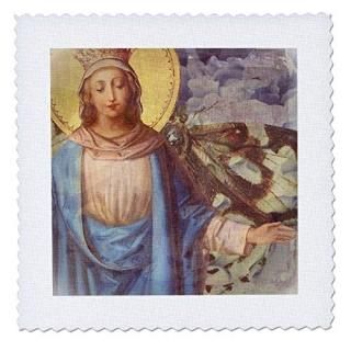 3dRose Garden Flag White