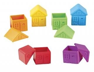 Learning Resources All About Me Sorting Houses Fine Motor & Sorting Skills Monte