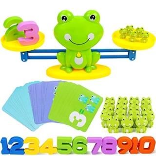 CozyBomB Homeschool Kindergarten Balance Board Game - Preschool Activities Math 